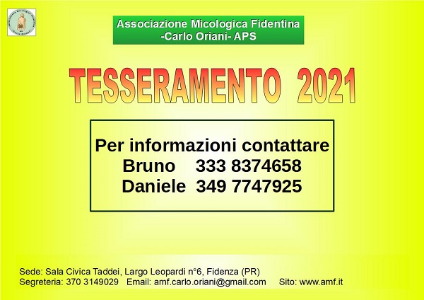 iscrizioni 2021